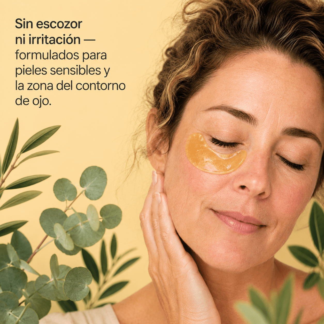 Parches de Oro 24K para Ojos — 60 uds | Évorya✨👁️