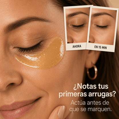 Parches de Oro 24K para Ojos — 60 uds | Évorya✨👁️